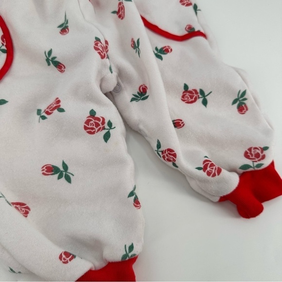Vintage McKids Rose One Piece SleeperOutfit 24 months FLAWS McDonald’s - Picture 2 of 7